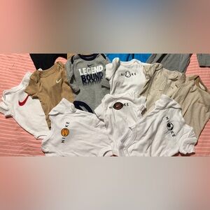 Baby Nike Onesie Lot
